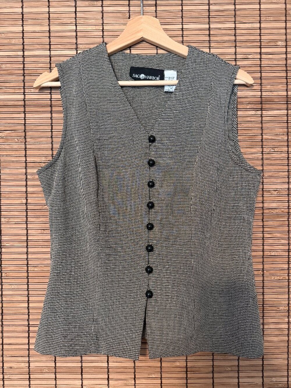Vintage Sag Harbor Tailored Vest – Women's Size 8